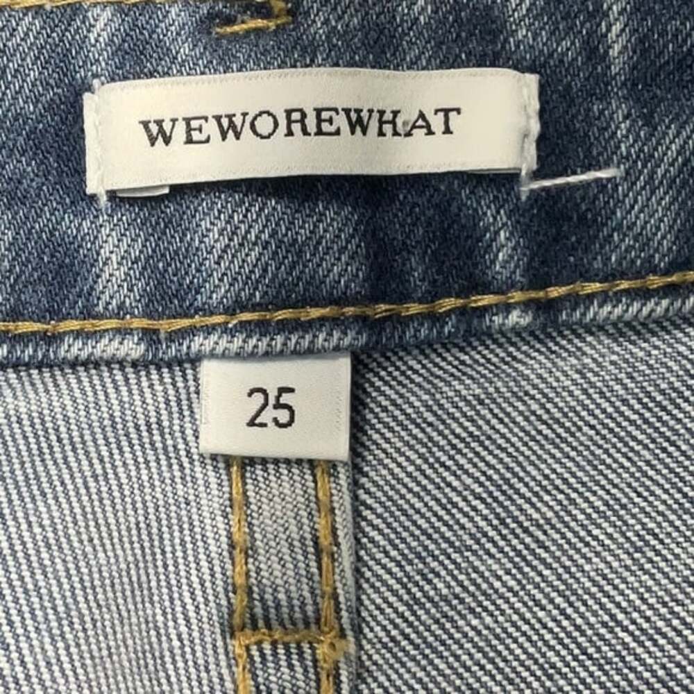 WeWoreWhat The Danielle High Rise Vintage Straight NEW - Picture 6 of 6